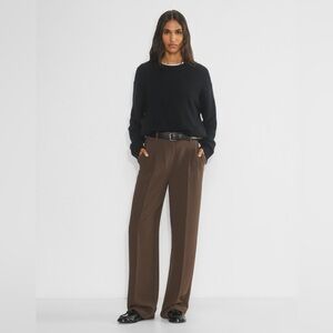The Effortless Pant™ - Crepette™ Rich Mocha Brown